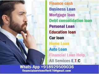 In the world? if yes then contact us now for we offer loan to all