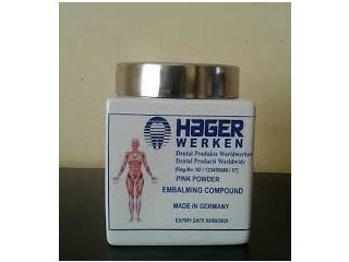 Hager werken embalming powder for sale+27 63 480 9853